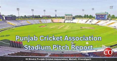 Punjab Cricket Association Stadium Pitch Report 2024 | Mohali Cricket ...