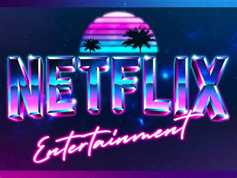 Retro ‘Netflix’ Logo - Self Initiated by Matthew Rudhall on Dribbble