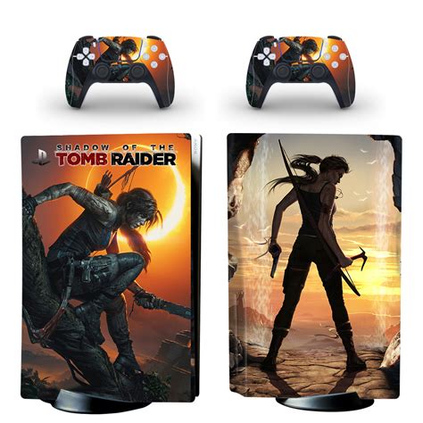 Shadow of the Tomb Raider PS5 Skin Sticker For PlayStation 5 And ...