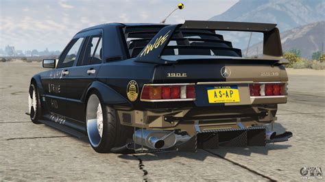 Mercedes-Benz 190E ASAP Rocky for GTA 5