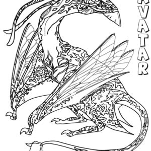 Avatar 2 The Way of Water Coloring Pages Printable for Free Download