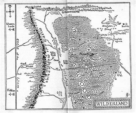 Mirkwood forest map | Tolkien map, Middle earth, The hobbit