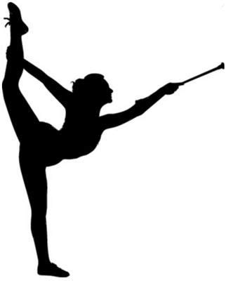 Twirler Silhouette at GetDrawings | Free download