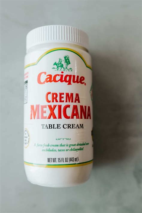 Crema Mexicana (Mexican-Style Sour Cream)