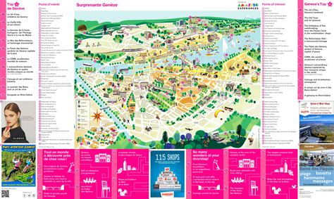 Geneva Tourist Map - Ontheworldmap.com