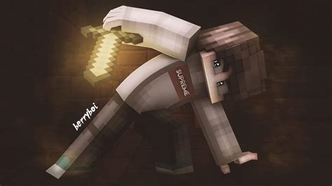 Minecraft GFX Wallpaper berryboiii | Minecraft Amino