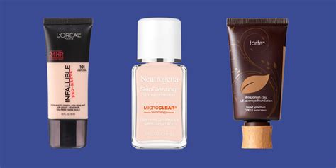 7 Best Foundations for Oily Skin 2018 - Oil-Free Matte Makeup