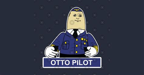 Otto the Inflatable Pilot - Airplane - T-Shirt | TeePublic