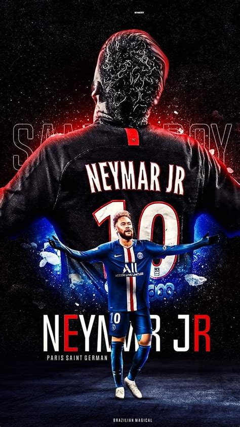 Neymar JR 10, soccer, blue, psg, neymar jr, football HD phone wallpaper ...