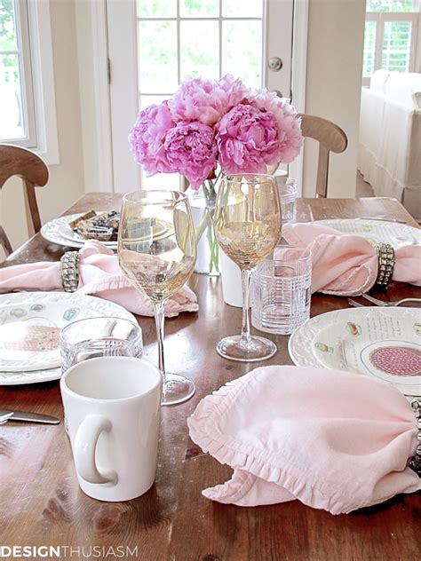 10 Tabletop Tips: Simple but Lovely Table Setting for Lunch