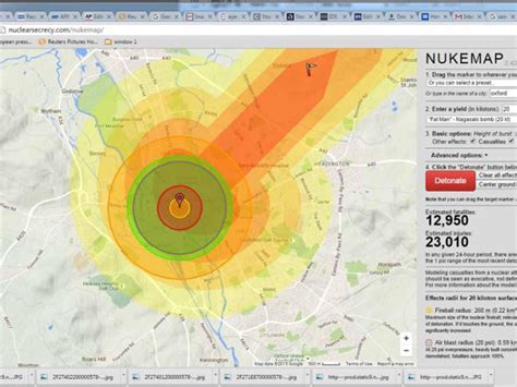 NUKEMAP: The man behind the Google Maps mash-up which shows what a nuclear bomb can do | World ...