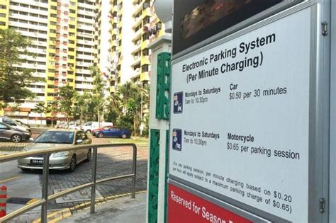 Parking charges to go up from Dec 1, Latest Singapore News - The New Paper