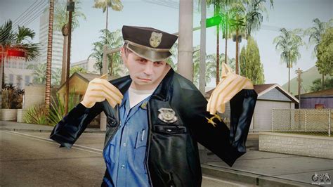 Driver PL Police Officer v5 for GTA San Andreas