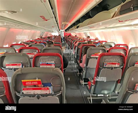 Interior of Jet2 Boeing 737 Cabin, WHICH top-rated for flights and ...