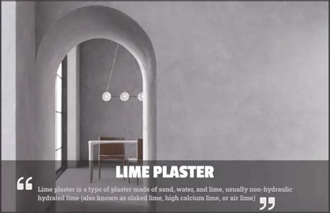 Lime Plaster: Application, Advantages & Disadvantages