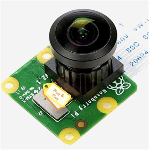 12MP Wide Angle Camera Module, SONY IMX477 Sensor with 200 Degrees FOV