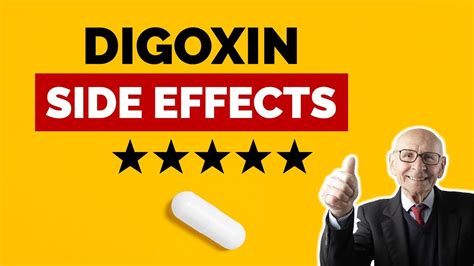 Digoxin SIDE EFFECTS you need to know NOW! - YouTube