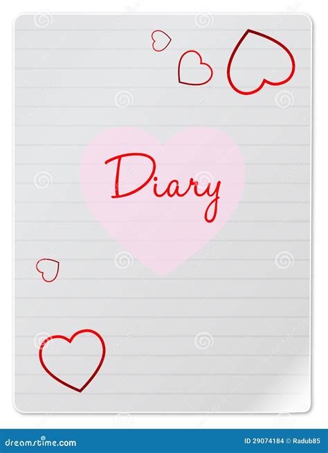 Love Diary Stock Images - Image: 29074184