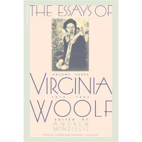 Essays Of Virginia Woolf Vol 3 1919-1924 - (paperback) : Target