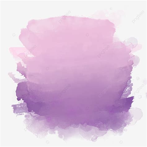 Watercolor Splash Ink Hd Transparent, Purple Watercolor Splash Ink, Purple Ink, Cartoon ...