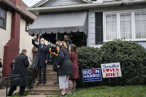 Biden signs wall of childhood home: 'From this house to the White House' - POLITICO