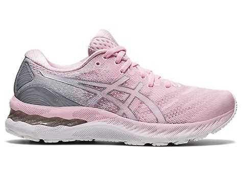 Women's GEL-NIMBUS 23 | Pink Salt/Pure Silver | Running Shoes | ASICS