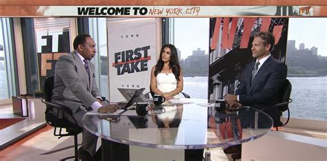 ESPN's new 'First Take' studio structures look around 'axis of conflict ...