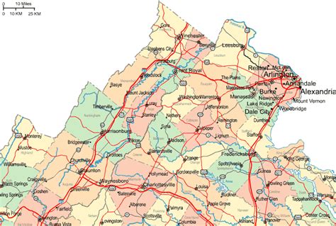 Regional Map of Northern Virginia