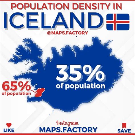 Population density in Iceland🇮🇸 : MapPorn