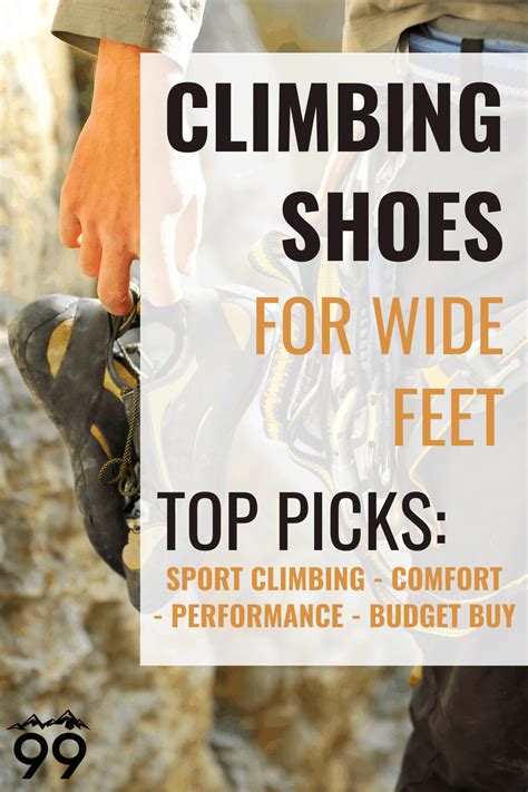 The Best Rock Climbing Shoes for Wide Feet in 2021 | 99Boulders