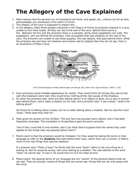 Allegory of The Cave Explained