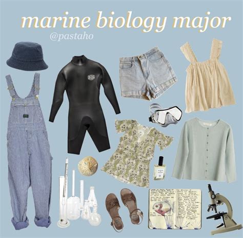 Marine Biology Major Outfit | Marine biology, Biology clothes, College major aesthetic outfit