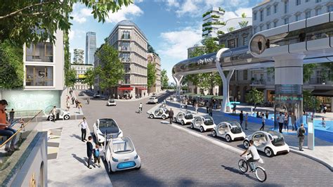 smart vision EQ fortwo - Future Urban Scenario on Behance