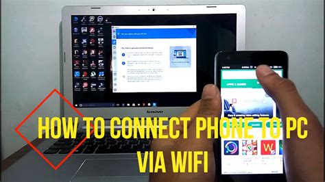 How to connect phone to PC | No USB | Wireless Connect | Wifi Connect ...