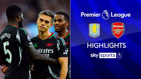 Aston Villa 0-2 Arsenal | Premier League highlights | Football News ...