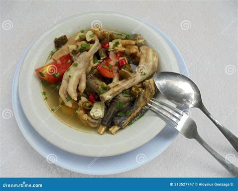 Chicken Claw Soup is a Type of Indonesian Cuisine with the Basic ...