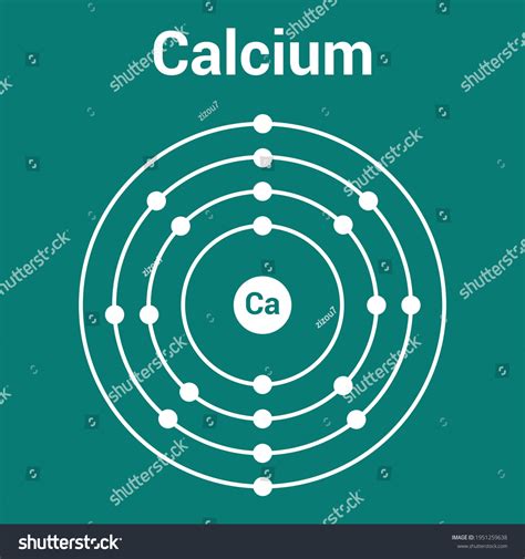 Calcium Bohr Model