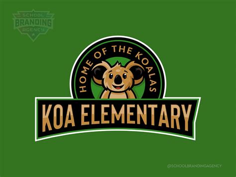 KOA Elementary School Logo Design on Behance