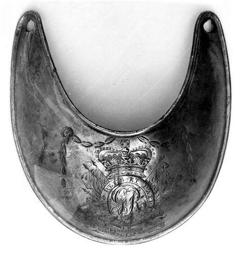 Gorget of an Officer of the King's American Regiment | Anglo-American | The Met