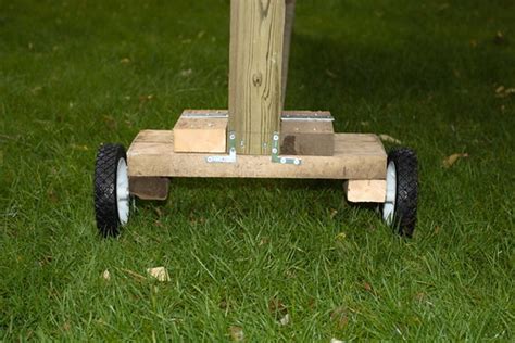 Privacy Screen - Wheel Assembly Detail | Weekend carpentry p… | Flickr