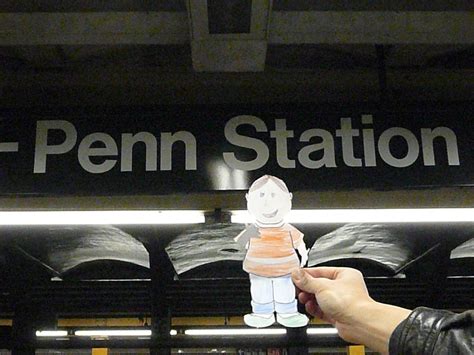 Flat Stanley @ Penn Station | angela n. | Flickr