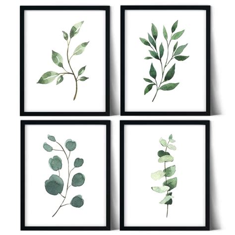 Leaf Decor Wall, Plant Wall Decor, Botanical Wall Decor, Botanical Poster, Botanical Prints ...