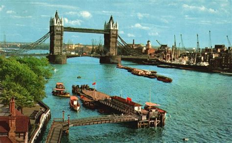 Vintage Postcard 1967 Tower Bridge & Pool Of London United Kingdom UK | Europe - United Kingdom ...
