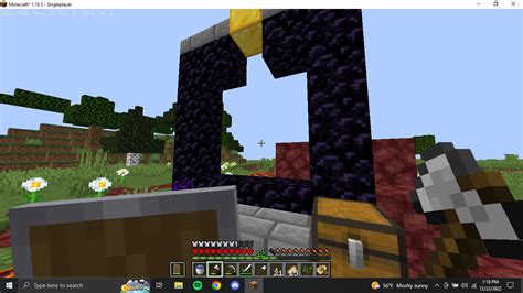 Found a near complete ruined portal... : r/Minecraft