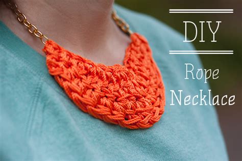 Is + Was: DIY Nautical Rope Necklace