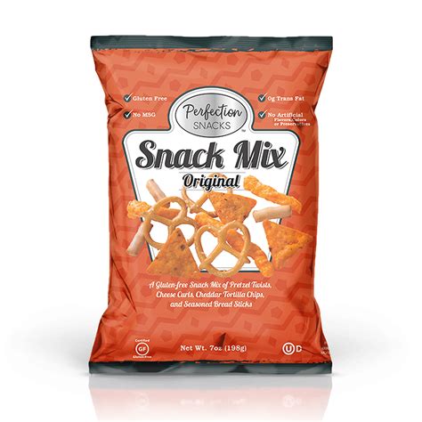 Perfection Snacks Gluten Free Original Snack Mix 7oz Bag - Walmart.com ...