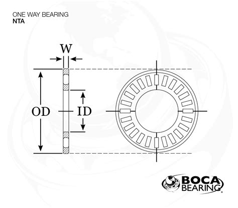 Needle Thrust Bearing Size Chart