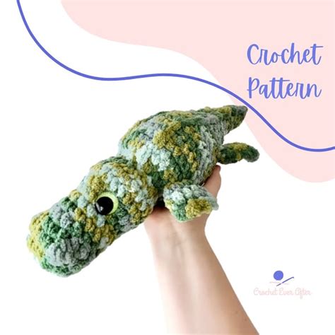 Crochet Alligator - Etsy