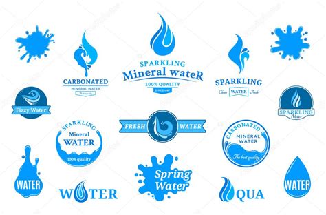 Mineral Water Brand Logos