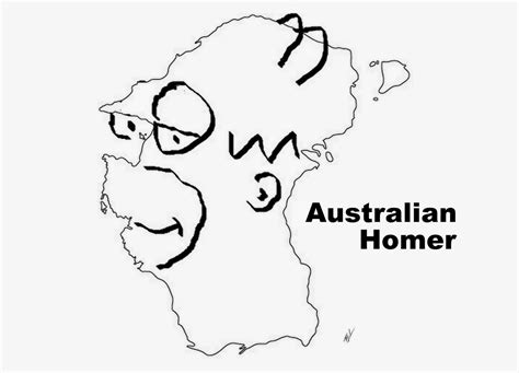 A funny map of Australia | Funny maps, Australia map, Funny